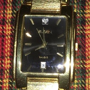 Beautiful, gold, toned, men’s watch
